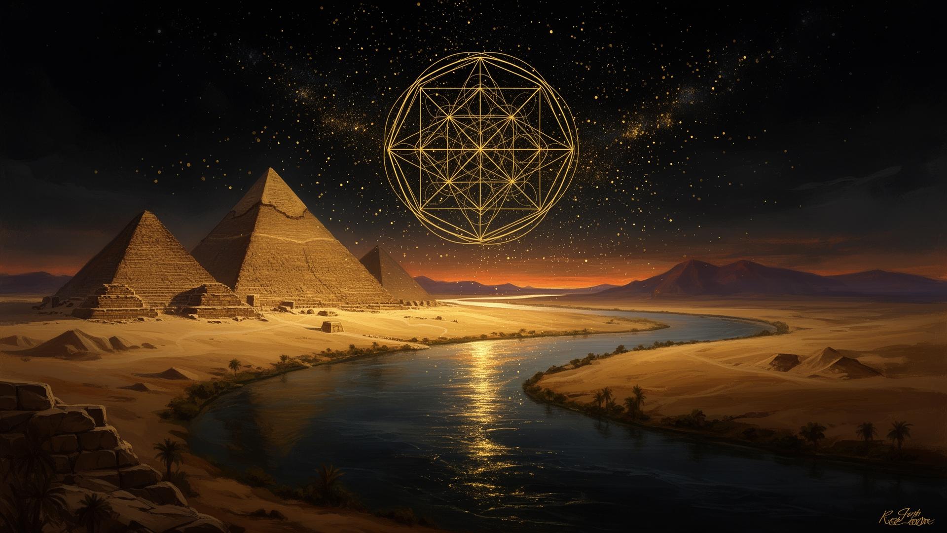 Mythic Odyssey pilgrimage — pyramids and Nile